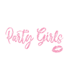 Les fêtardes de Malle s'embrassent