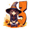 Witch Birthday Costume – Three Years