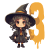 Witch Birthday Costume – Three Years