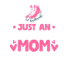 Ice skating mother