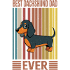 Dachshund Dad Dackel Geschenk