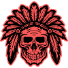 Apache Indian Chief Skull