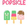 Rivenditore di ghiaccioli Ice Pop Frozen Dessert Funny Ice