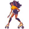 Roller skater