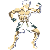 Kickboxer Pixel Graphics