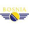 Jag älskar Bosnien, elegans stil design t-shirt