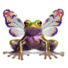 Psychedelic Goa Butterfly Frog
