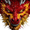 Sparkling Dragon Gaze