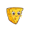 Happy Lined Cheese