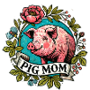 Hängebauch-Schweine-Mama