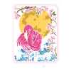 Flamingo Japan Cherry Blossom Moon