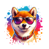 Cooler Shiba Hund