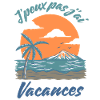 Coucher de soleil vacances palmiers