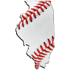 Illinois (États-Unis) | Vrai baseball | Carte