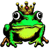 Frog with Crown