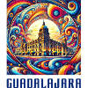 Guadalajara Mexico abstract design