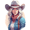 Western Cowboy Portrait