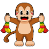 Singe Banane Anniversaire