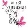 You're wonderful, flower tendril