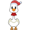 Chicken Christmas Christmas Hat