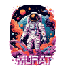 MURAT - Beau prénom de garçon avec astronaute cool