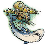Requin contre robot