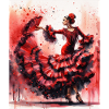 Flamenco Dancer's Passion