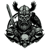 Vikings avec épée