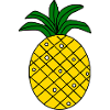 T-shirt d’été ananas
