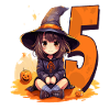 Witch Birthday Costume – Five Years