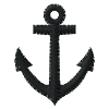 Ancre brodée