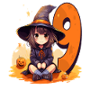 Witch Birthday Costume – Nine Years