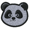 Panda embroidered
