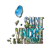 Carte à l’aquarelle Saint-Vincent-et-les-Grenadines
