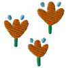 Tulipes brodées