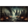Post-apocalyptic ruins