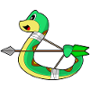 Arc d’archer serpent