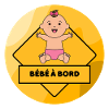 Baby on board (foot)