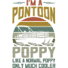 Bateau Ponton Poppy Apparel Drôle Fête des Pères