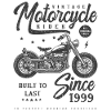 Compleanno Motociclista Vintage Nato Nel 1999