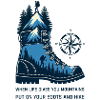 Mountain Boot with Compass