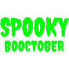 Spooky Booctober Jack-O'-Lantern Design