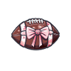 American Football Girl Bow