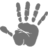 Parking Security Hand Sticker