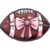 American Football Bow Girl Girly