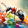 Ant coloured