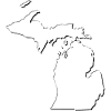 Michigan (United States) | Map | Shadow