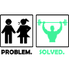 Problem solved fitness