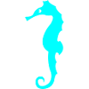 Silhouette d’hippocampe