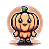 Kawaii Pumpkin Cute Halloween Pumpkin